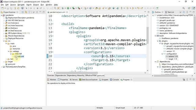 PW - 04 - Creación del proyecto maven y Jakarta EE смотреть онлайн