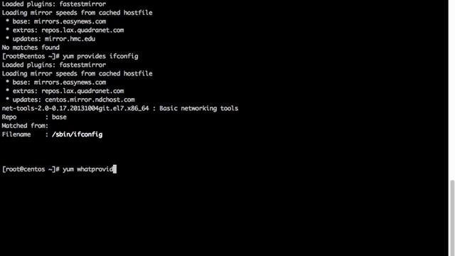 How to Enable "ifconfig" Command in Linux CentOS 7 смотреть онлайн