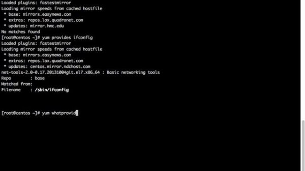 How to Enable "ifconfig" Command in Linux CentOS 7