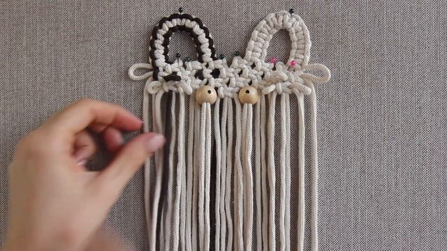 DIY Macrame Cat / kitten? / Tutorial Wall Hanging смотреть онлайн