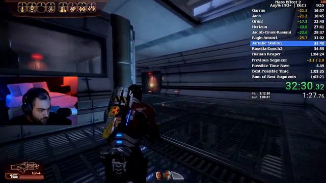 Mass Effect 2 Speedrun in 1:04:05 (NG+ Any% w/ DLC) смотреть онлайн