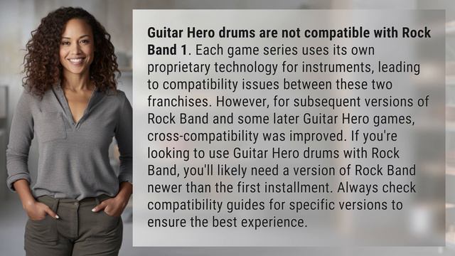 Do Guitar Hero drums work on Rock Band 1? смотреть онлайн