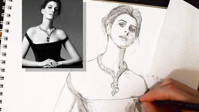 Anne Hathaway. Sketch 33. смотреть онлайн