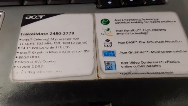 acer travelmate 2480 смотреть онлайн