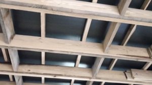 Плоская крыша по деревянным лагам