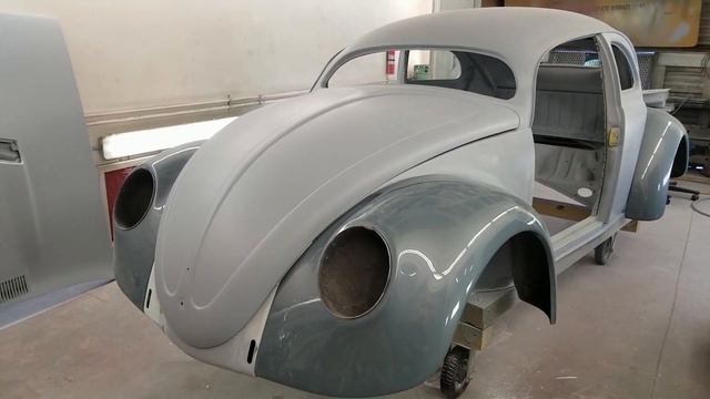 Eleanore's Fenders Installed & Hatch Painted - ROTTEN OLD CHOP TOP 1956 VW BEETLE - 151 смотреть онлайн