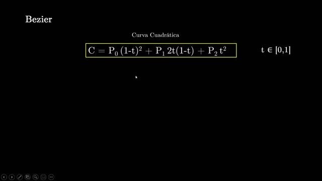 Curvas de Bezier (Bezier/Casteljau) смотреть онлайн