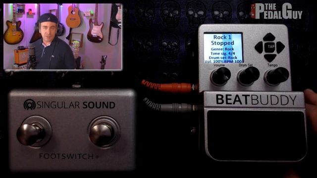 Singular Sound Beatbuddy Footswitch Tutorial смотреть онлайн