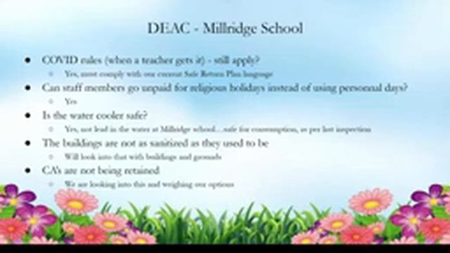 Secaucus Board Of Education's Public Board Meeting April 20th, 2023