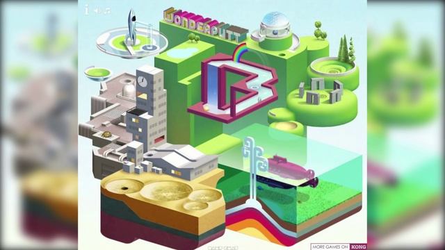 Безумный мини гольф - Wonderputt (прохождение флеш игры) смотреть онлайн