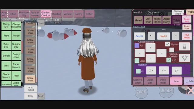 Подготовка к новому году в Sakura School Simulator?✨ смотреть онлайн