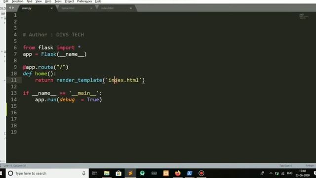 Create Your Own Website Using Flask #Flask #Python смотреть онлайн