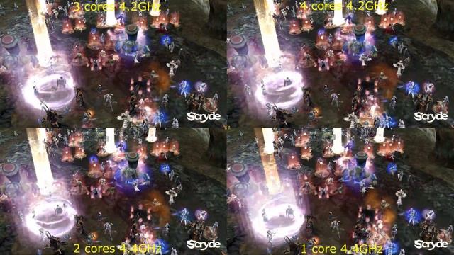 Lineage 2 How many cores are needed? Сколько нужно ядер? смотреть онлайн