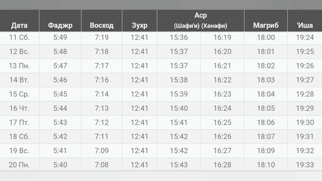 Вакти намоз дар Душанбе ФЕВРАЛЬ 2023 | Время намаза в Душанбе на сегодня ФЕВРАЛЬ 2023 | вакти намоз смотреть онлайн