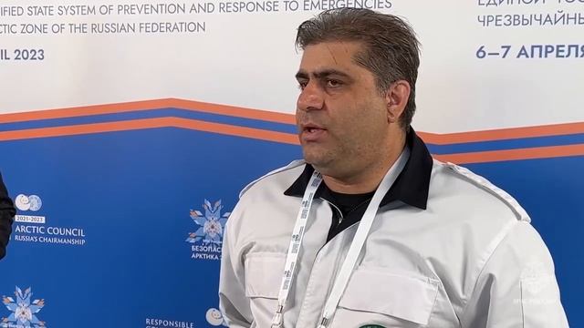 Арктические учения МЧС России посетили иностранные коллеги смотреть онлайн