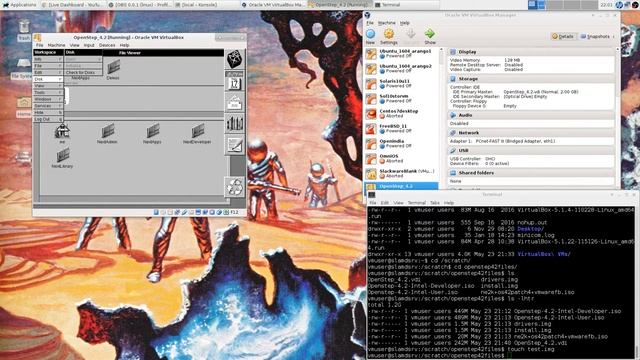 OpenStep 4.2 on VirtualBox смотреть онлайн