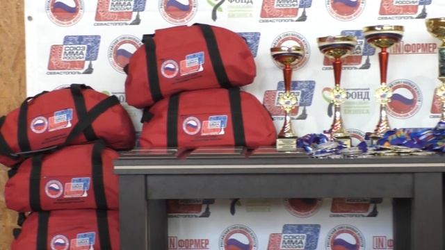С. Резниченко поприветствовал спортсменов на Чемпионате Севастополя по ММА (2021) смотреть онлайн