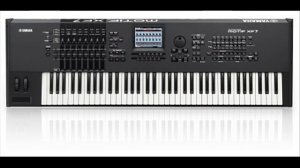 Yamaha Motif XF 7  My Songs