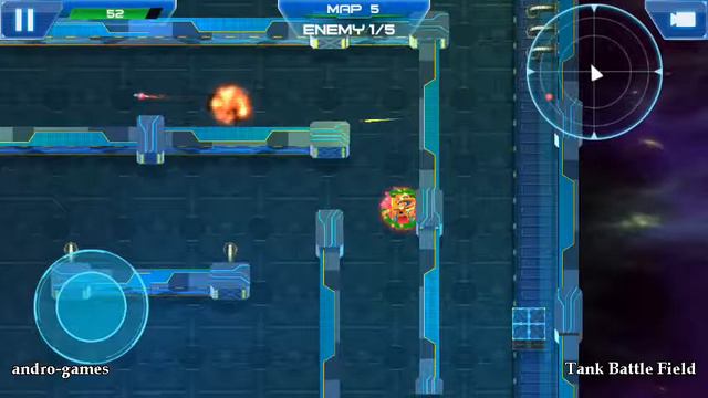 Tank Battle Field (by Zitga Studio) - arcade game for android - gameplay. смотреть онлайн