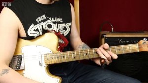 Как играть Bad to the Bone George Thorogood Терминатор 2 OST - Уроки игры на гитаре Первый Лад