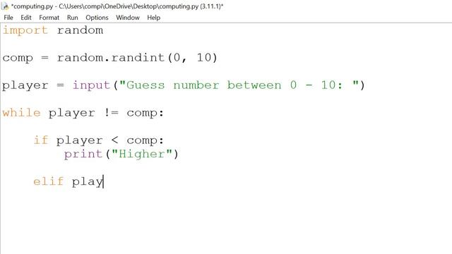 Python | Project | Number Guessing Game смотреть онлайн