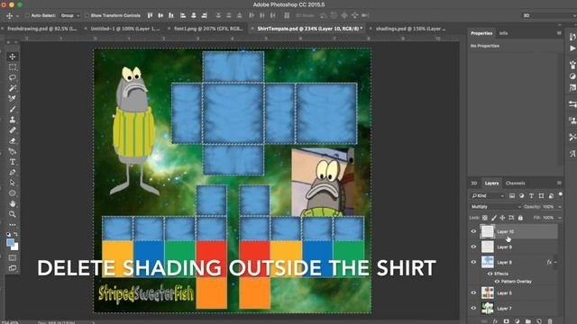 How To Make A Nice Roblox Shirt (PHOTOSHOP) смотреть онлайн