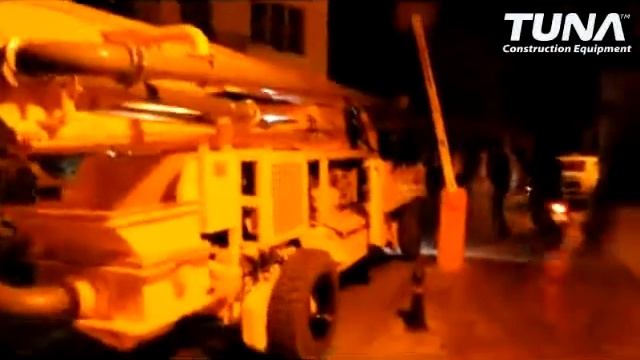 Бетононасосы самоходные TUNA смотреть онлайн