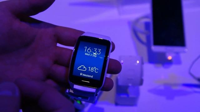 Samsung Gear S Hands On deutsch HD смотреть онлайн