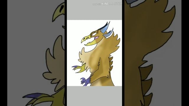 Рисую грифона.-. смотреть онлайн