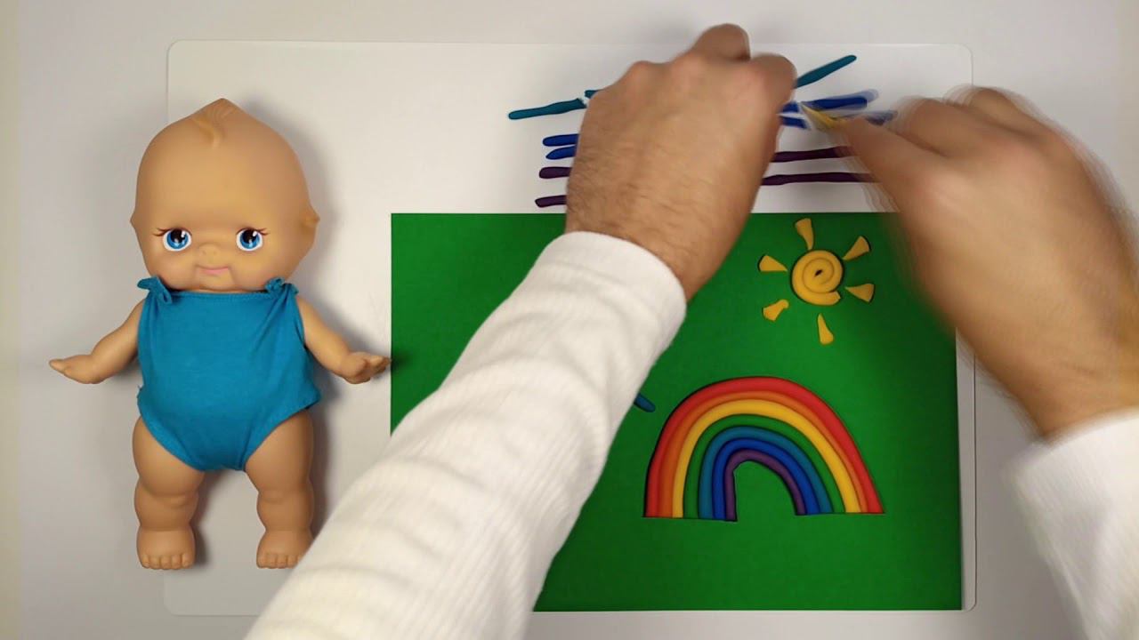 Play-Doh Painting. Rain смотреть онлайн