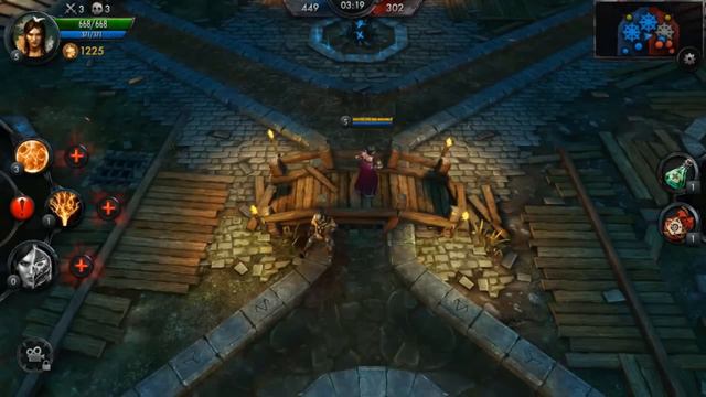 The Witcher Battle Arena Android/iOS Multiplayer PvP Gameplay Part 1 - Philippa смотреть онлайн
