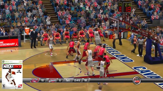 LeBron James from NBA 2K4 to NBA 2K18! #CLE #PS4 смотреть онлайн