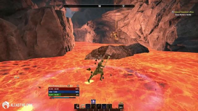 ♻️Stamina Sorcerer♻️ Solo Arena Vet Vateshran Hollow - Full Run PTS - Elder Scrolls Online ESO смотреть онлайн