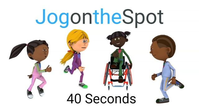 Kids Tabata #7 (Jog on the Spot), HIIT, High Intensity Interval Training, Physical Education, DPA смотреть онлайн