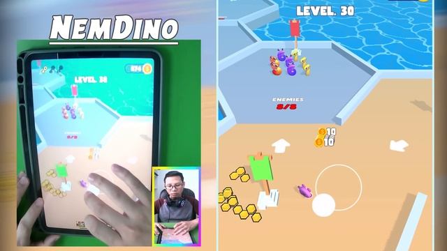 Satisfying TikTok Mobile Gameplay: Marble Run, Ball Merge 2048, Frog Rush, Roof Rails JSWOYT смотреть онлайн