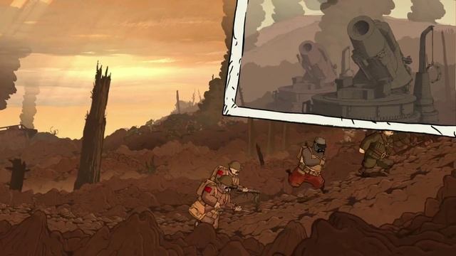 Прохождение Valiant Hearts The Great War 4 глава 1 часть