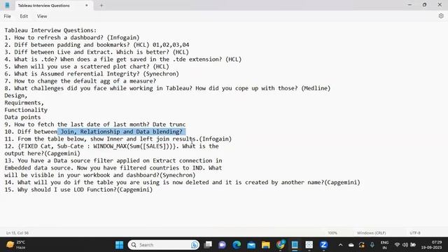 Tableau Interview Questions TOP Companies смотреть онлайн