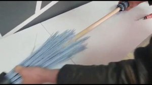 Сборка метлы садовой 5 колец