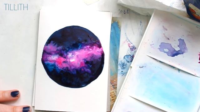 [TINY NEBULA] Watercolor Painting смотреть онлайн