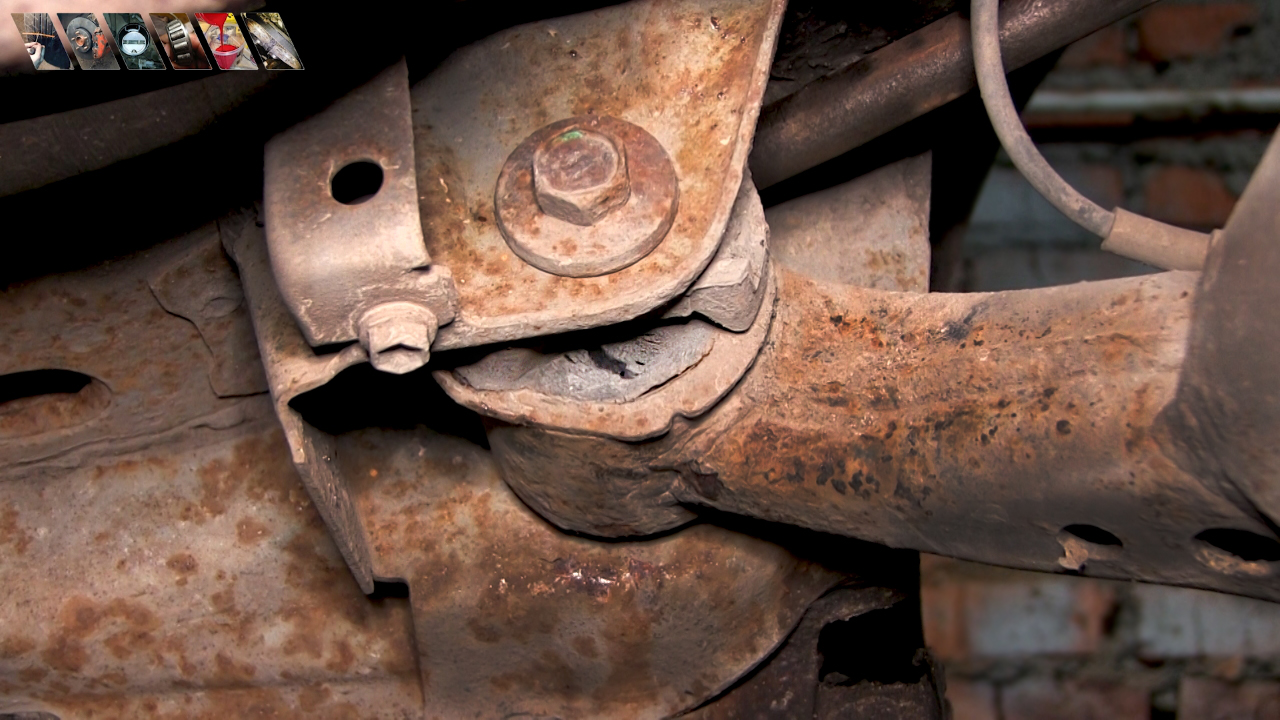 Замена сайлентблоков задней балки