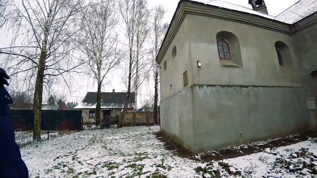 Самая старая церковь 1460 года! Костёл святой троицы реконструкция :( смотреть онлайн