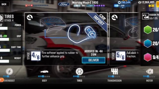 CSR Racing 2 Mustang Mache-E 1400 смотреть онлайн