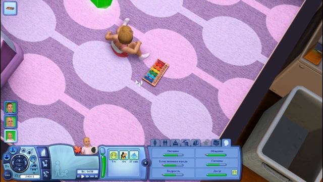 LP Симс 3 Все Дополнения #6 "Много денег-Новый дом!" смотреть онлайн