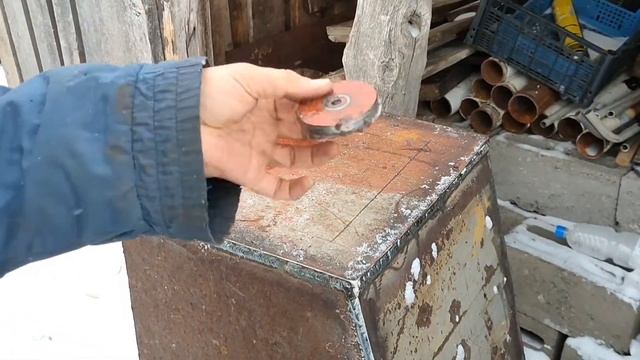 Банная печь из Трубы,топка с предбанника : С Лёгким Паром.Приятного просмотра. смотреть онлайн