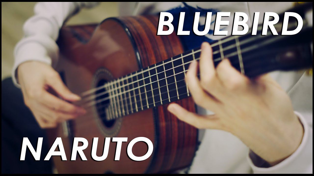 (Free tabs) Blue bird - Naruto Shippuden (opening 3) Guitar cover смотреть онлайн