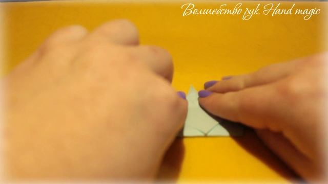 Снегурочка из бумаги, простая схема оригами / Новогодние ОРИГАМИ ❄❄❄ смотреть онлайн