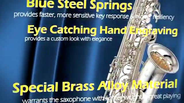 YAS 82ZS Custom Z Eb Alto Saxophone; Annealed; With Custom G1 Neck; Silver Plated смотреть онлайн