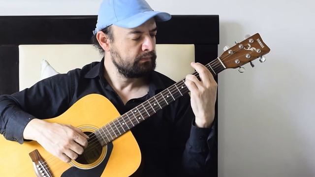 HERE THERE AND EVERYWHERE-BEATLES, tutorial guitarra acustica смотреть онлайн