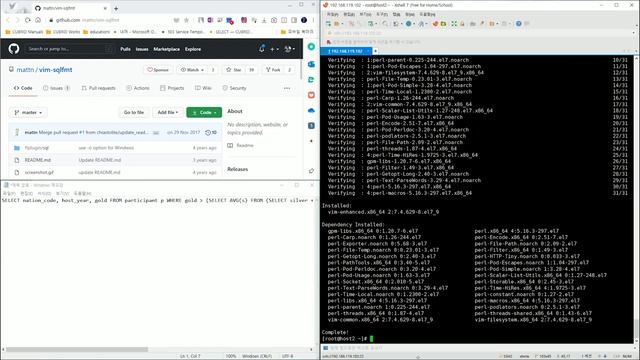 VIM PLUG IN : SQL INDENT смотреть онлайн