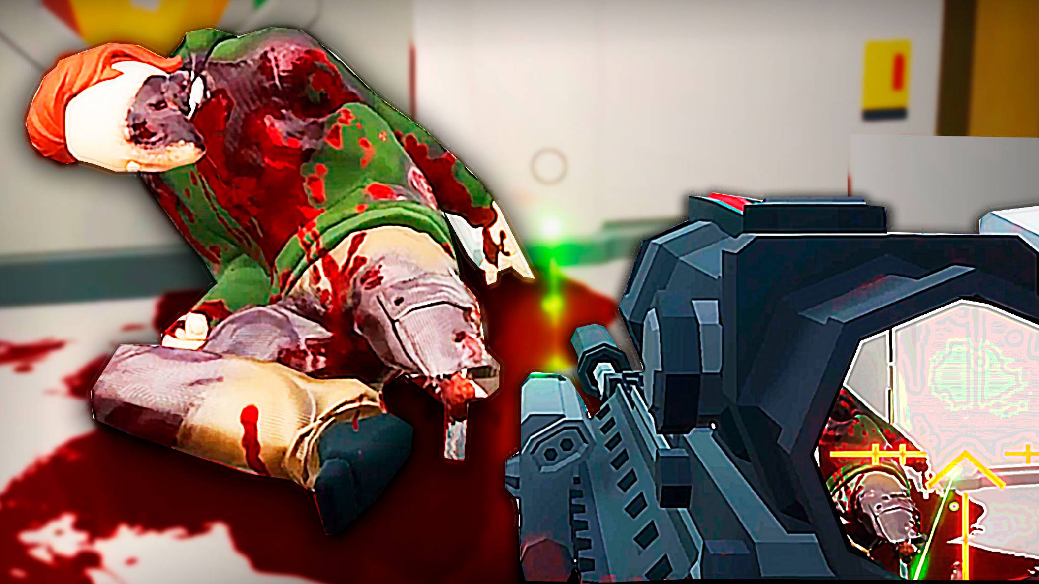 Врываюсь в Hyperbox с двух ног и Автоматом - Прохождение Игры смотреть онлайн